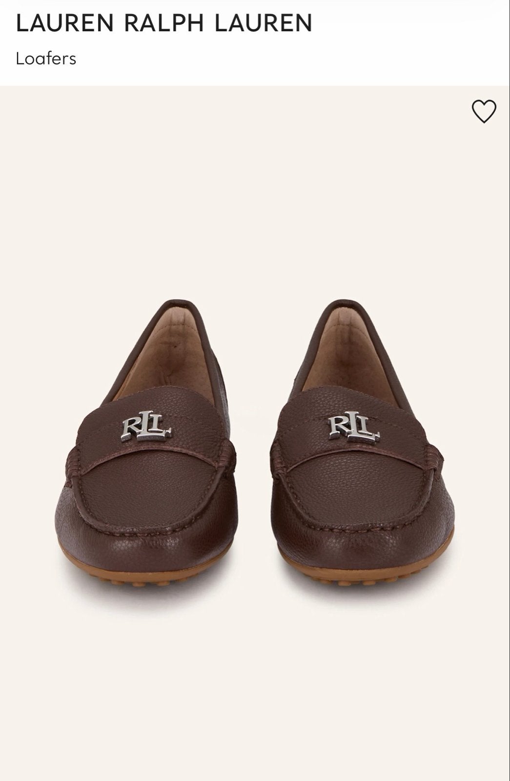 Nieuw RALPH LAUREN Loafers - Bruin maat 38, Bruin, Instappers, Nieuw, Ophalen of Verzenden