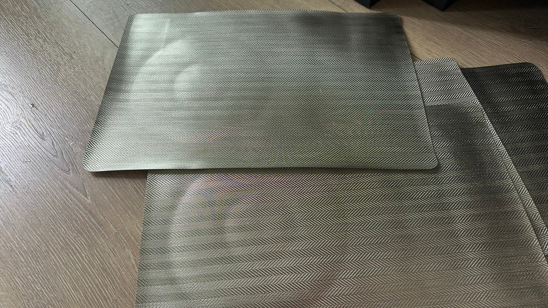 Placemat 6 stuks nieuw goud kleur, Ophalen of Verzenden, Nieuw