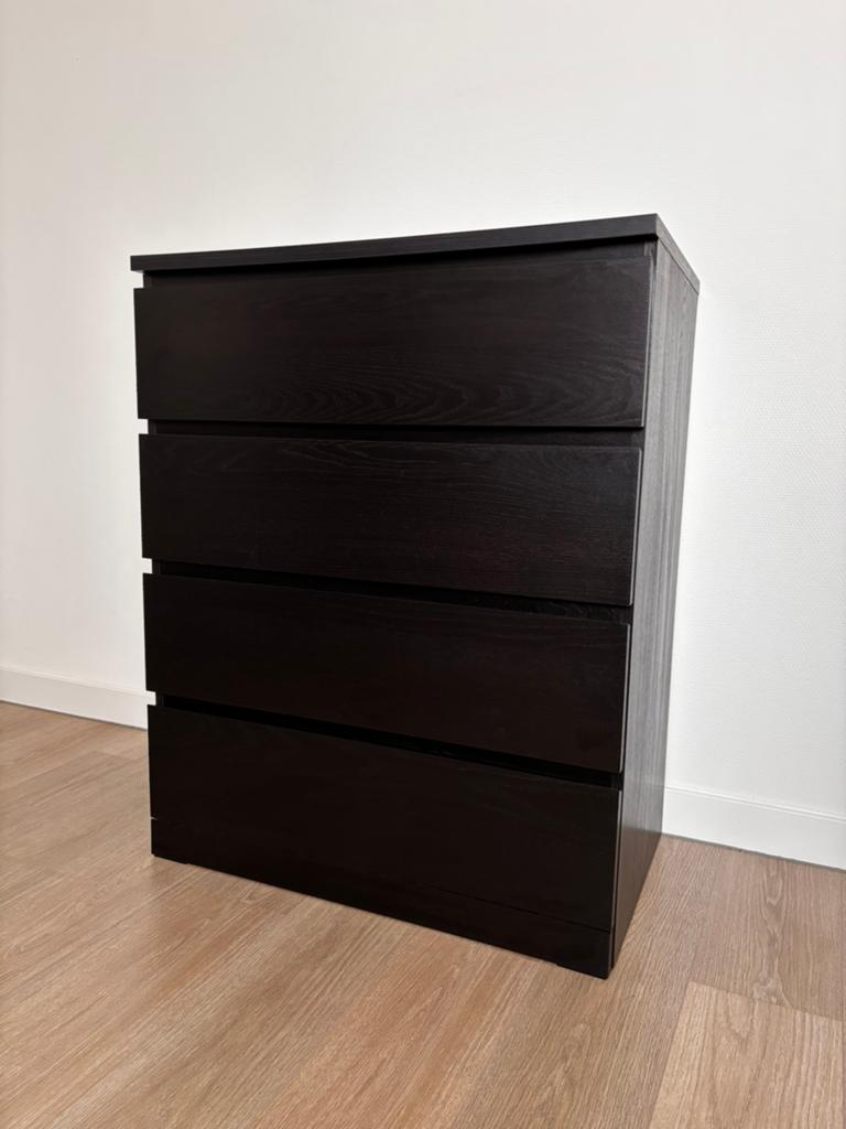Ikea MALM ladekast, Ophalen, 100 tot 150 cm, 50 tot 100 cm, Zo goed als nieuw