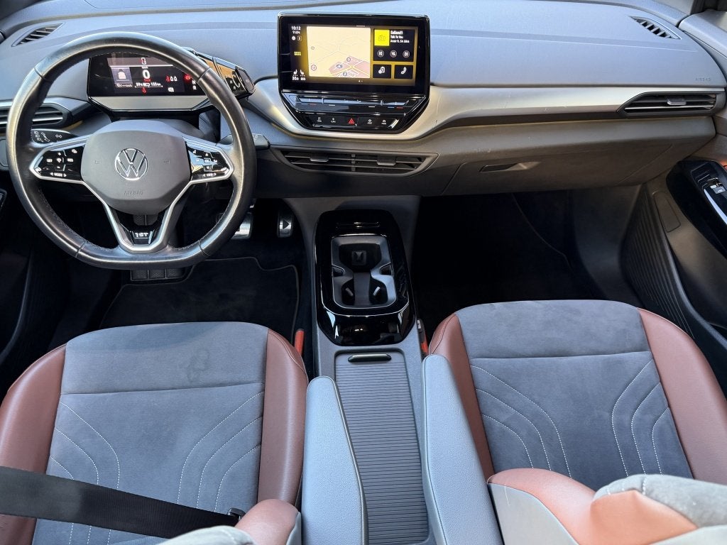 Volkswagen ID.4 First 77 kWh, Dealer onderhouden, 0 cilinders, Gebruikt, 89 %