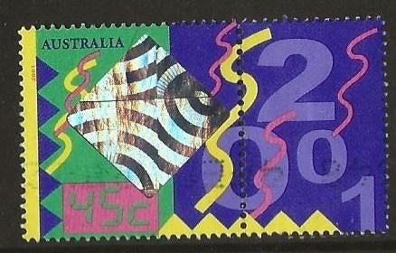 Australie 79, hologram voor cadee, Verzenden, Gestempeld