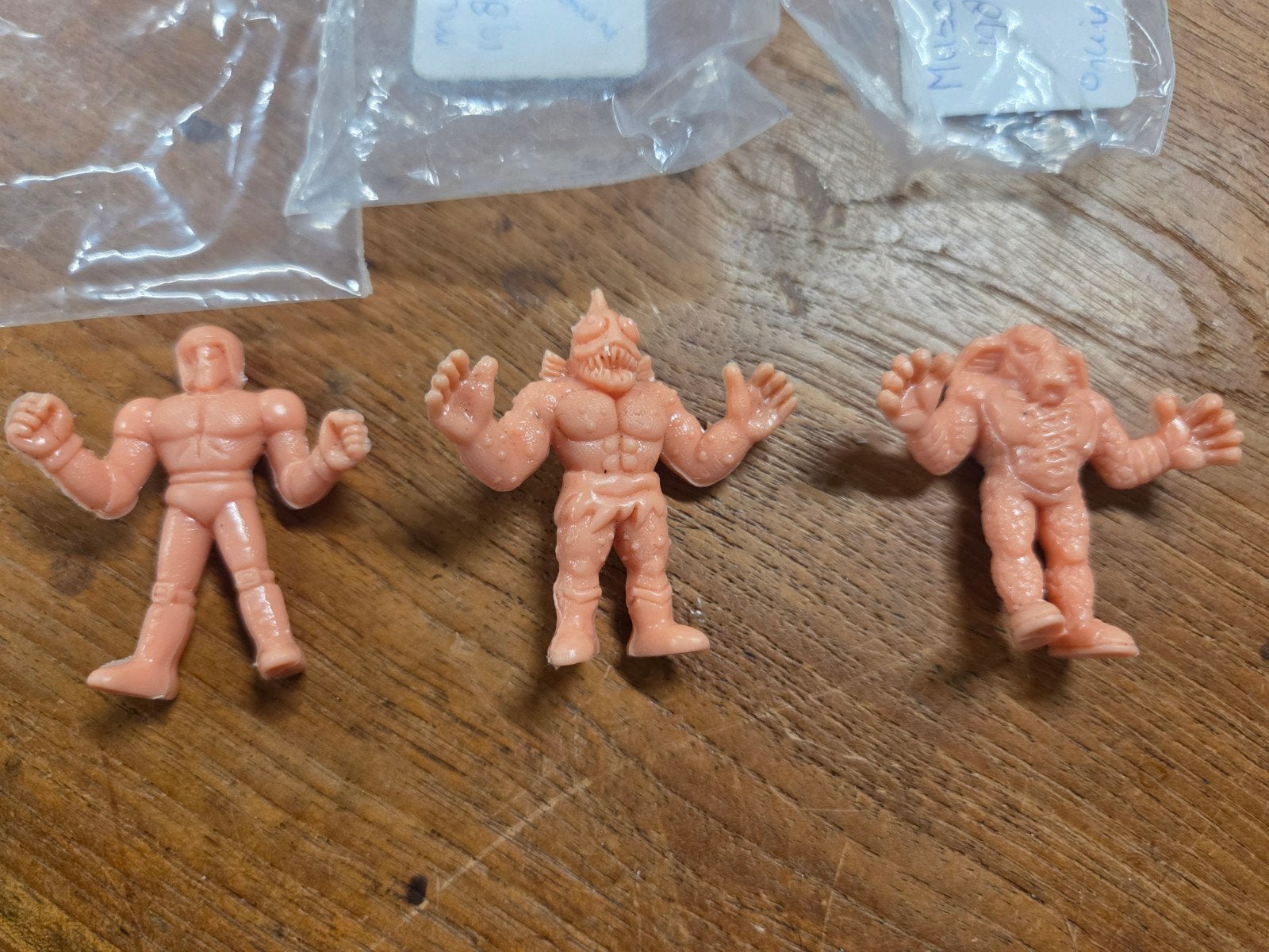 Muscle man figuren El Greco Greek exogine en twee andere, Gebruikt, ., Ophalen of Verzenden, .