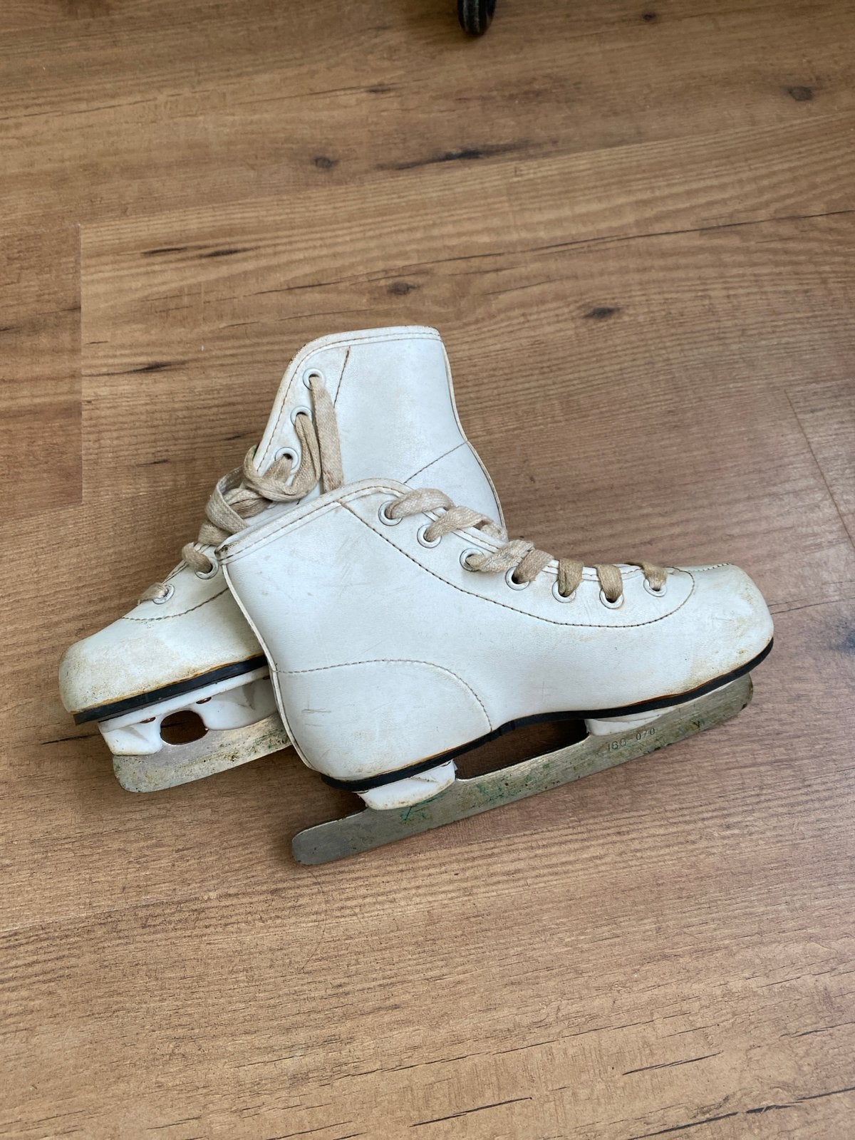Witte kunstschaatsen, maat 28, Ophalen of Verzenden, Gebruikt, Kunstschaatsen, Overige merken