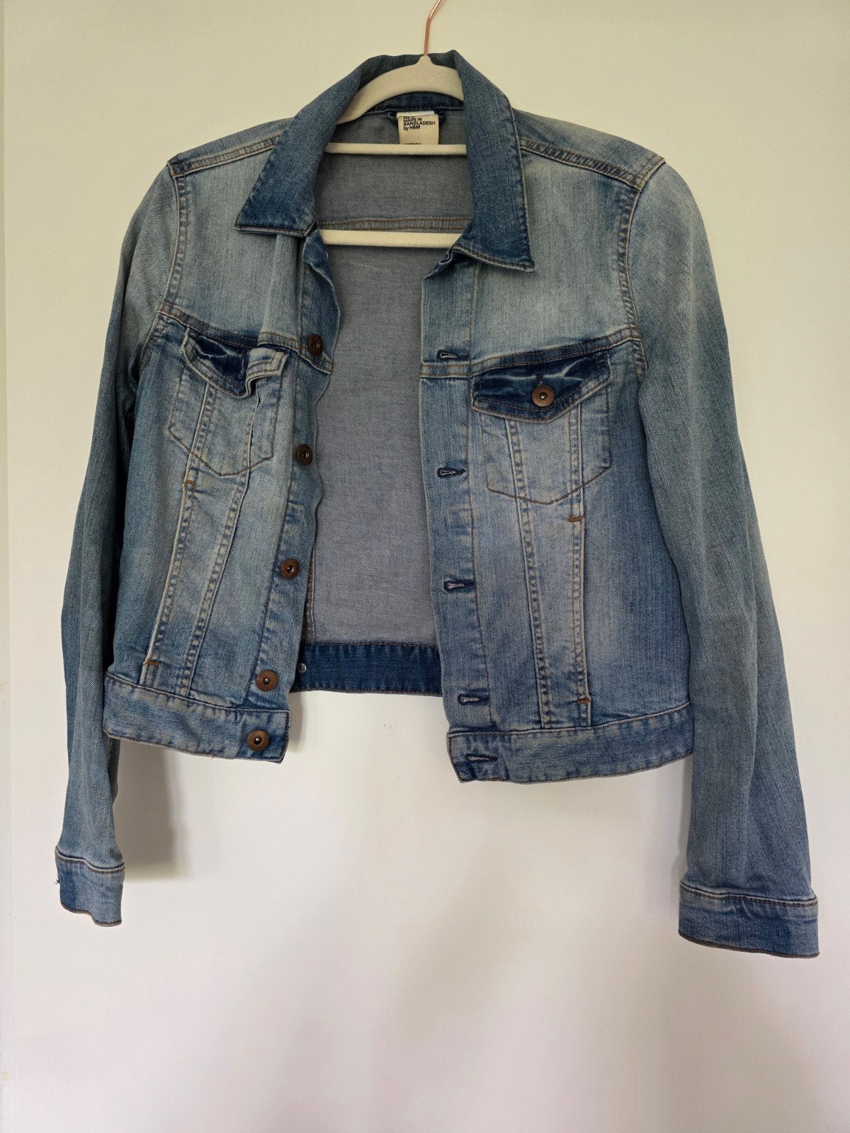 spijkerjas - H&M - maat S /36, H&M, Blauw, Ophalen of Verzenden, Zo goed als nieuw