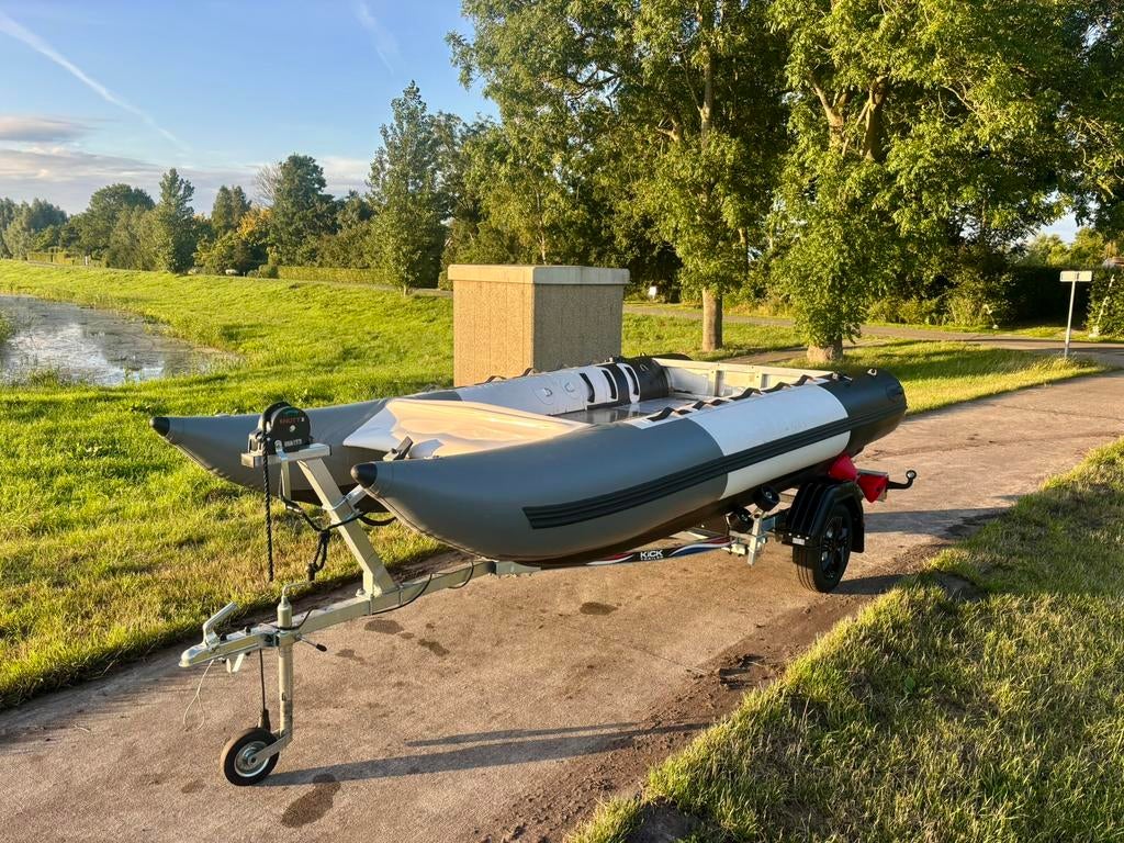 Zapcat 4.30m, Watersport en Boten, Speedboten, Ophalen, Overige materialen, Zo goed als nieuw, Minder dan 70 pk