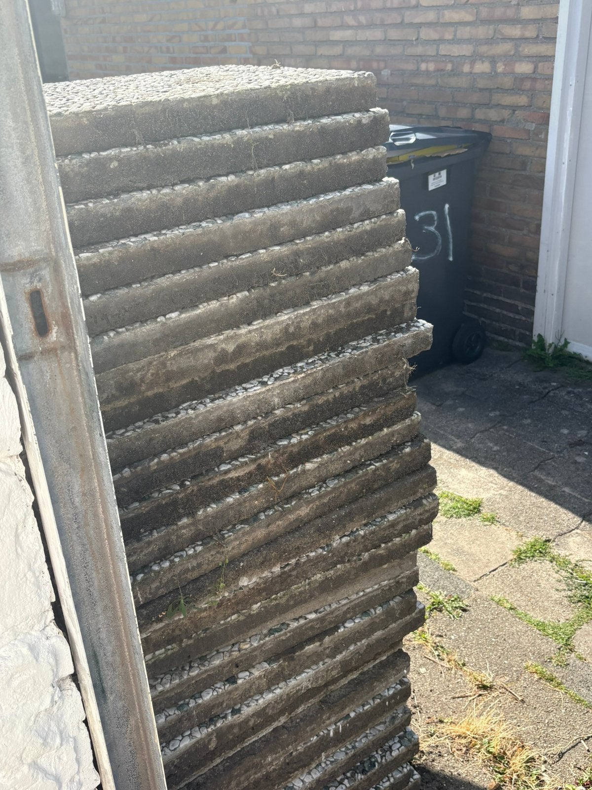 Tegels 40x60 GRATIS ophalen, Tuin en Terras, Tegels en Klinkers, Ophalen, Gebruikt, Beton, Terrastegels