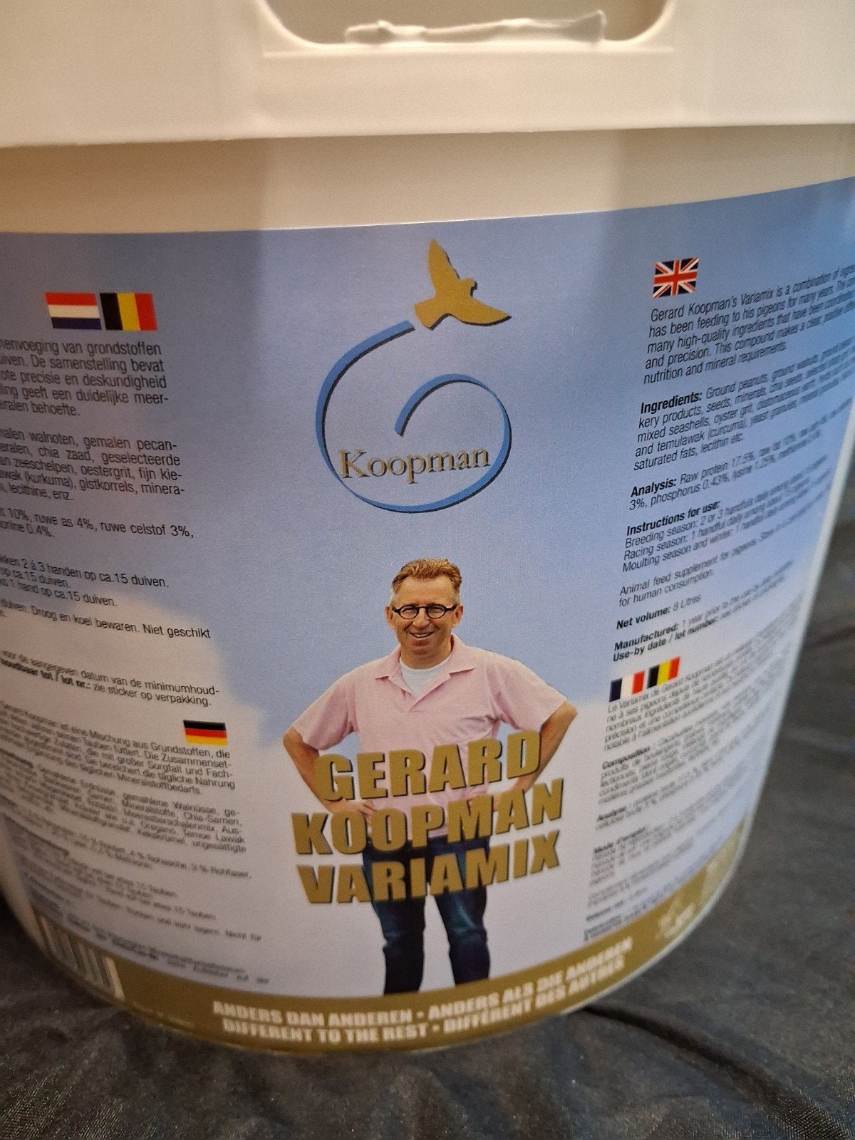 Te koop 8 ltr Gérard Koopman variamix nieuw, Ophalen, Nieuw