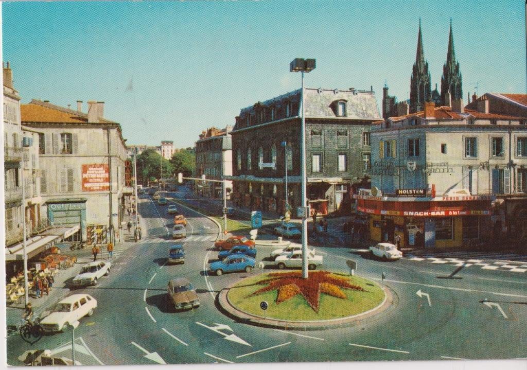 Frankrijk, Clermont Ferrand met auto's, Simca 1000 Rallye, Ophalen of Verzenden, 1960 tot 1980, Ongelopen, Frankrijk