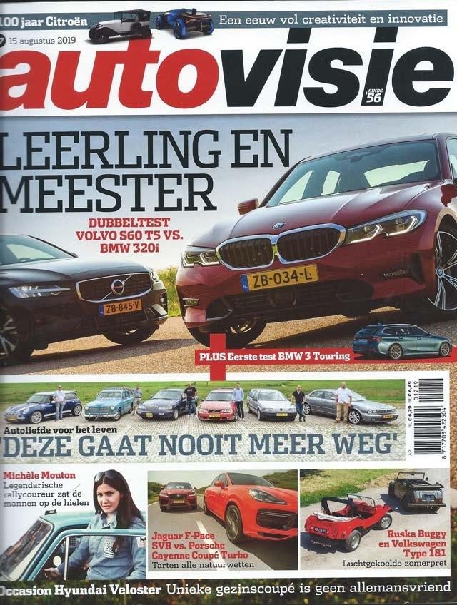 Autovisie 17 2019 : Ruska Super Buggy - VW 181 - Golf Cabrio, Ophalen of Verzenden, Gelezen, Algemeen