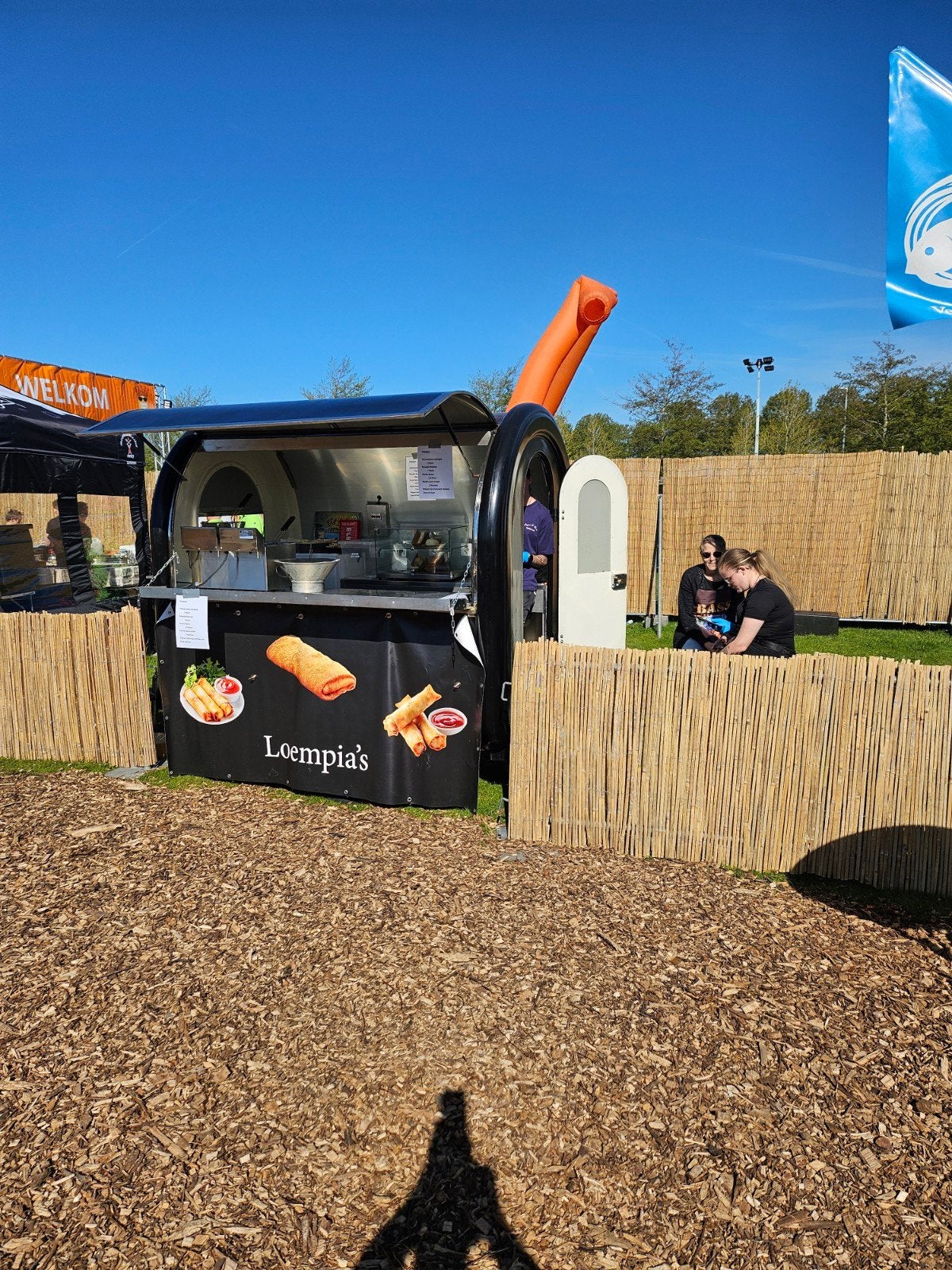 Compacte foodtrailer 220x160 cm - Ideaal voor starters!, Ophalen of Verzenden