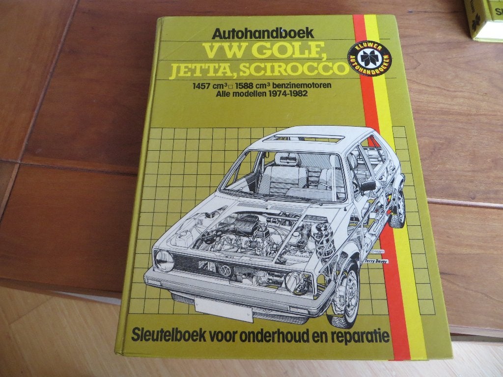 Klauwer autohandboek vraagbaak VW Golf, VW Jetta VW Scirocco, Ophalen of Verzenden