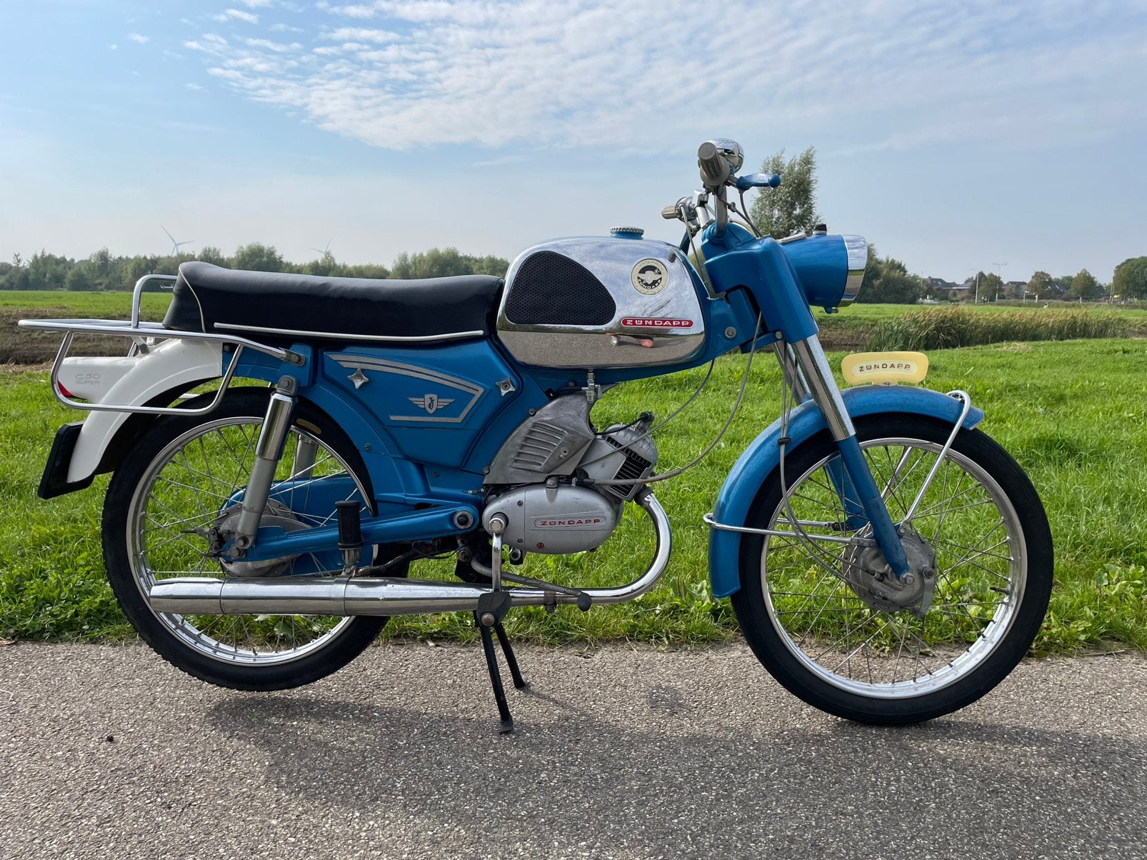 Zundapp 517-05  liste8  C50 Super klotenstoter met kenteken, Fietsen en Brommers, Ophalen, Gebruikt, Maximaal 45 km/u