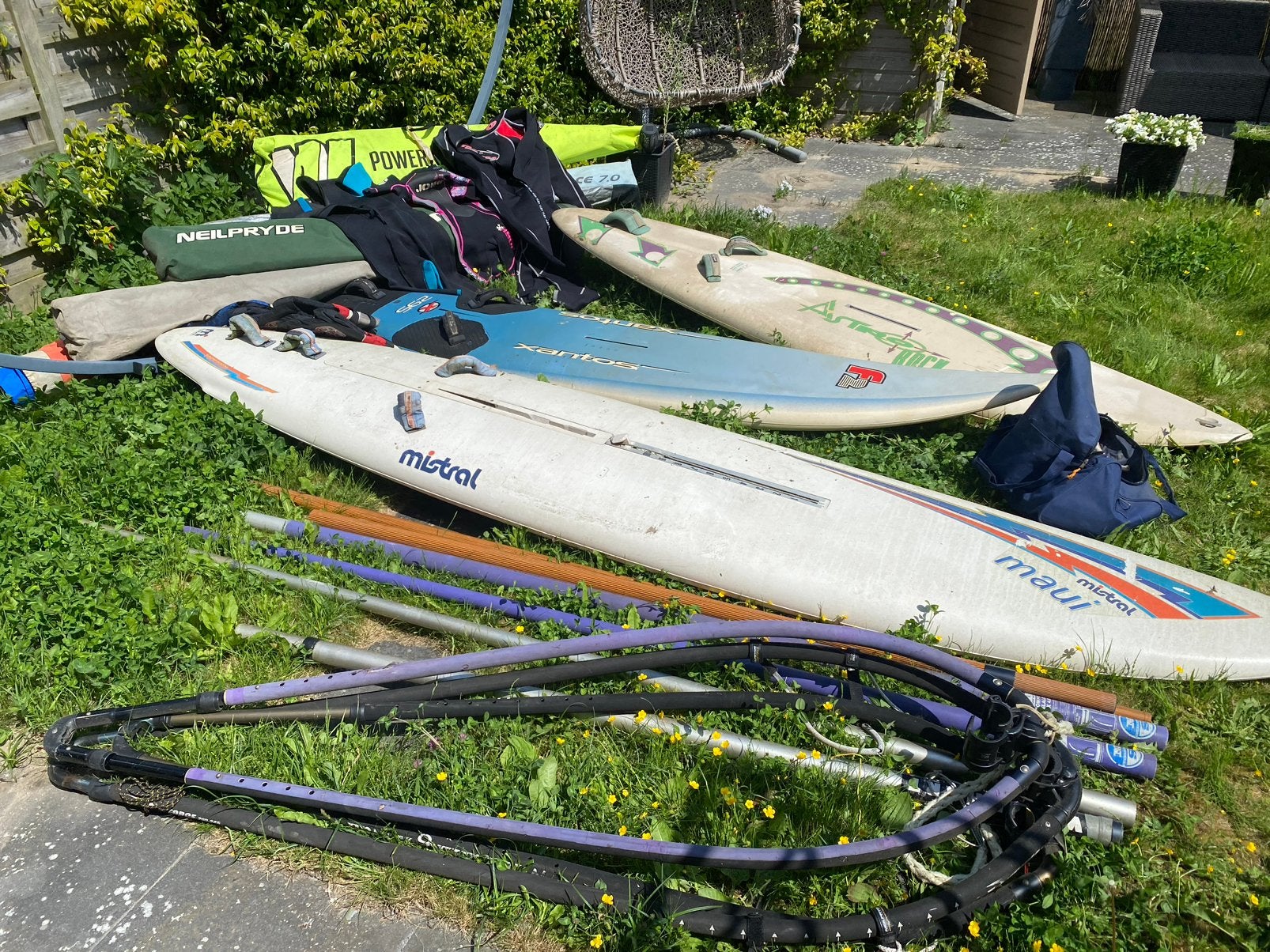 Gratis af te halen, Watersport en Boten, Ophalen of Verzenden, Gebruikt, Zeil