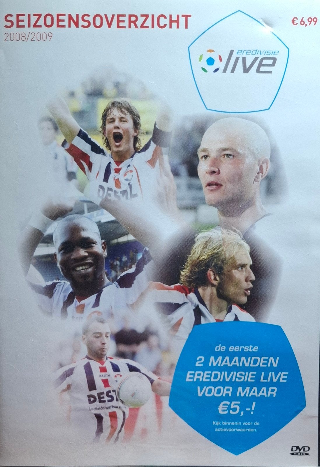 Eredivisie Live Seizoensoverzicht 2008/2009 DVD, Ophalen of Verzenden
