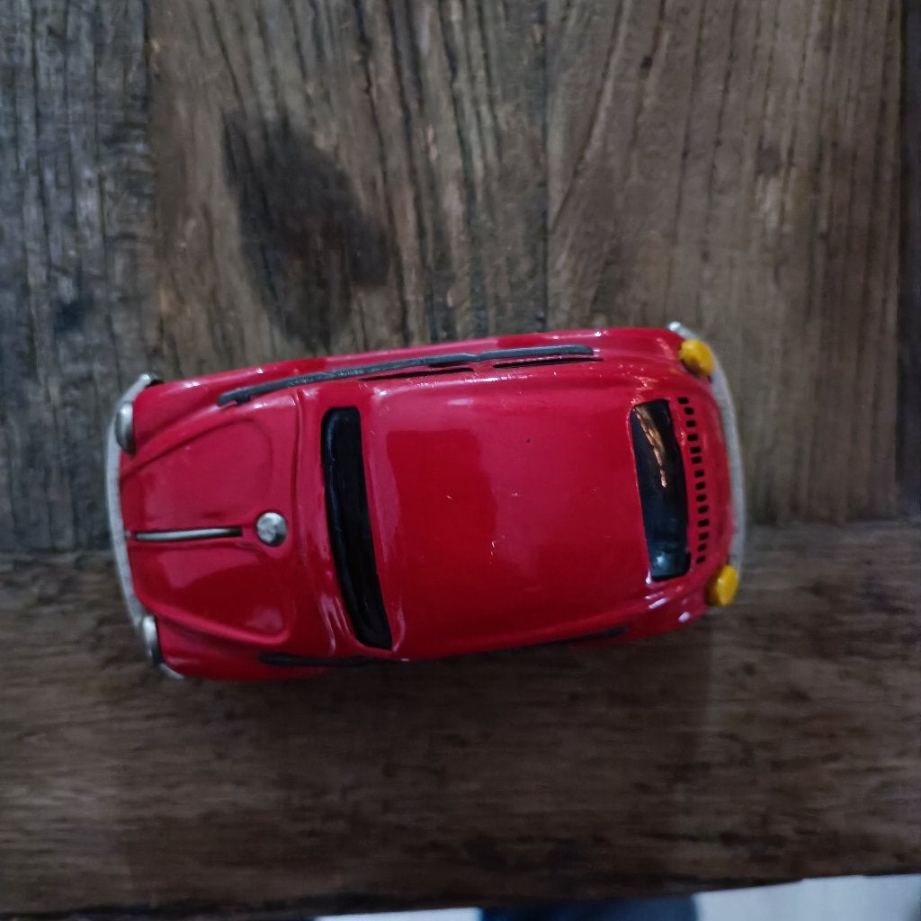 Blikken vw volkswagen kever beetle rood look, Ophalen of Verzenden, Nieuw, Auto