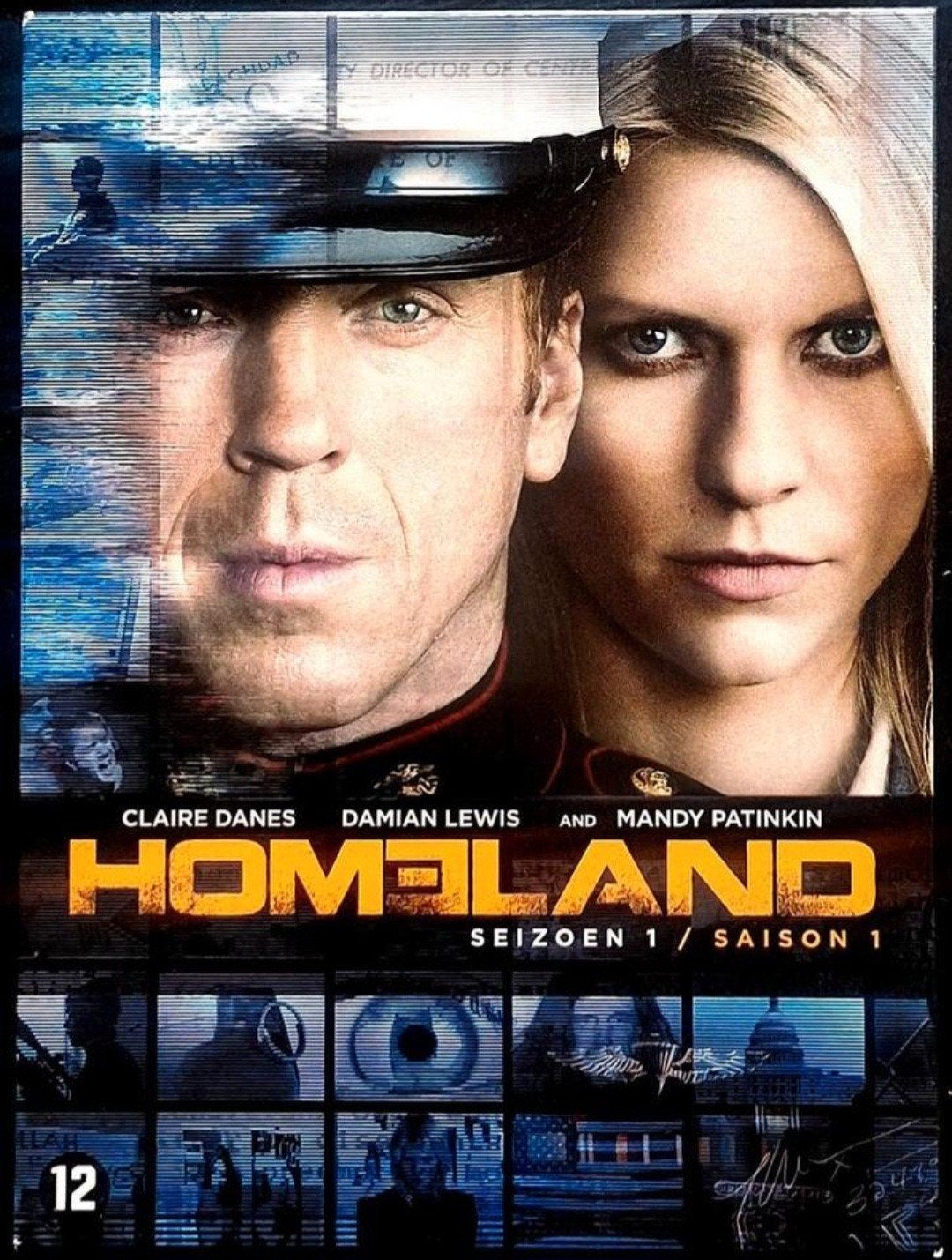 4-DVD  TVSERIE - Homeland / Seizoen 1, Vanaf 12 jaar, Ophalen of Verzenden, Gebruikt