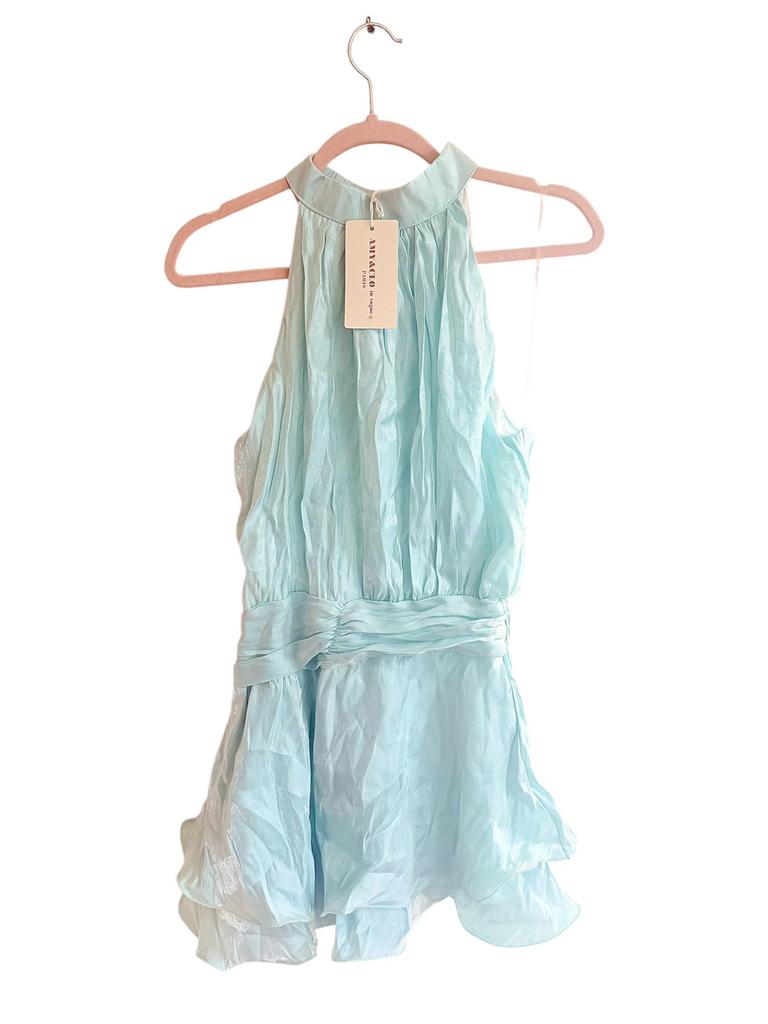 Jurkje/playsuit open rug nieuw met label one size, Kleding | Dames, Blauw, Nieuw, Ophalen of Verzenden, Maat 36 (S)