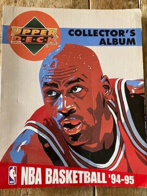 Basketball kaartjes verzameling Upper Deck & Fleer, Ophalen, Zo goed als nieuw, Overige sporten, Poster, Plaatje of Sticker