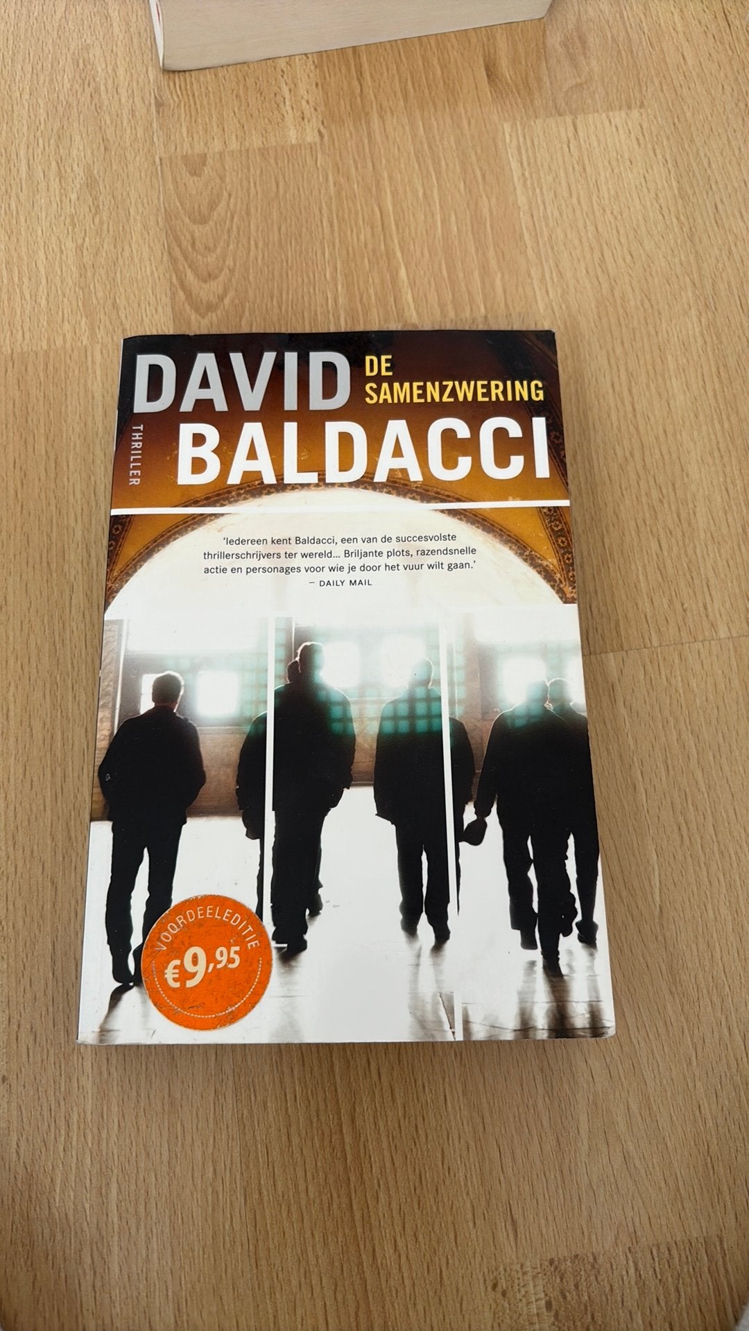David Baldacci - De samenzwering, Ophalen of Verzenden, Zo goed als nieuw, David Baldacci
