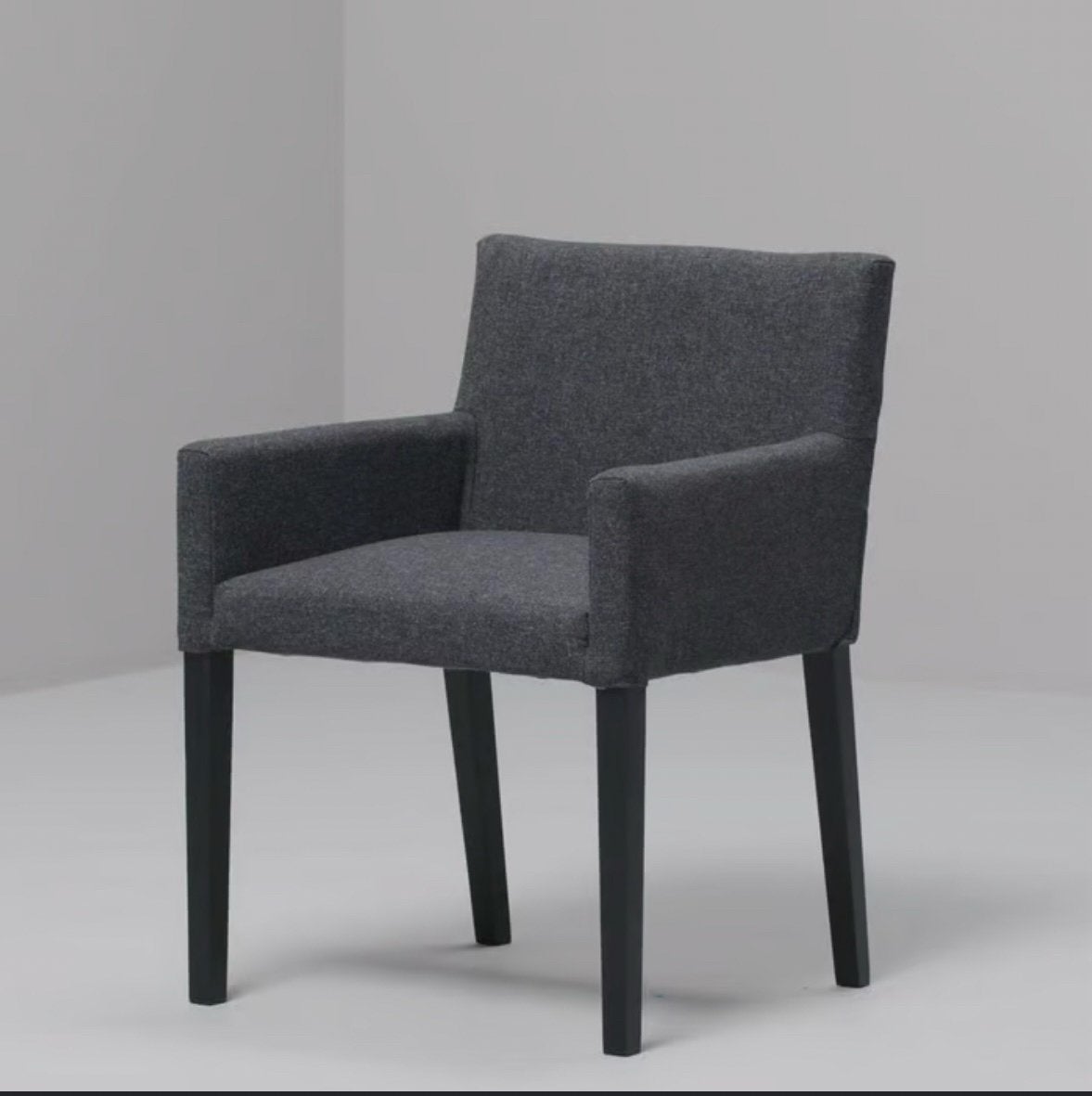 IKEA Marenas stoel - Grijs gestoffeerd, Ophalen, Gebruikt, Eén, Stof
