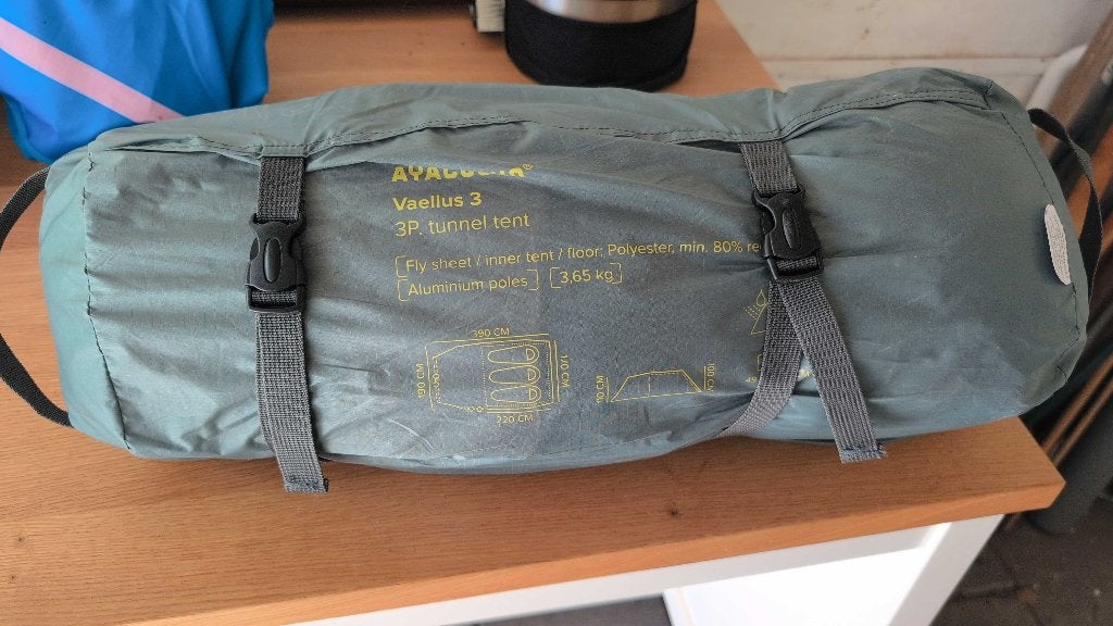 Ayacucho Vaellus 3 tent, Ophalen, Zo goed als nieuw, Tot en met 3