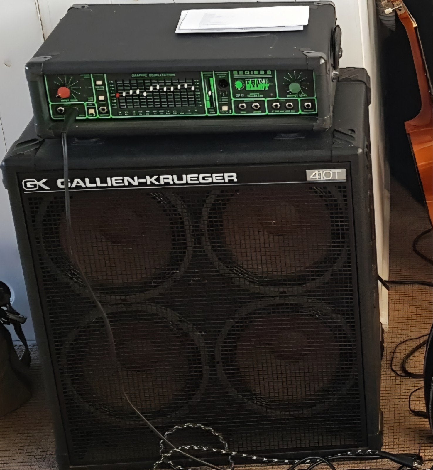 Trace Elliot AH 200 basversterker (1993) met GK 410T cab, Muziek en Instrumenten, Ophalen