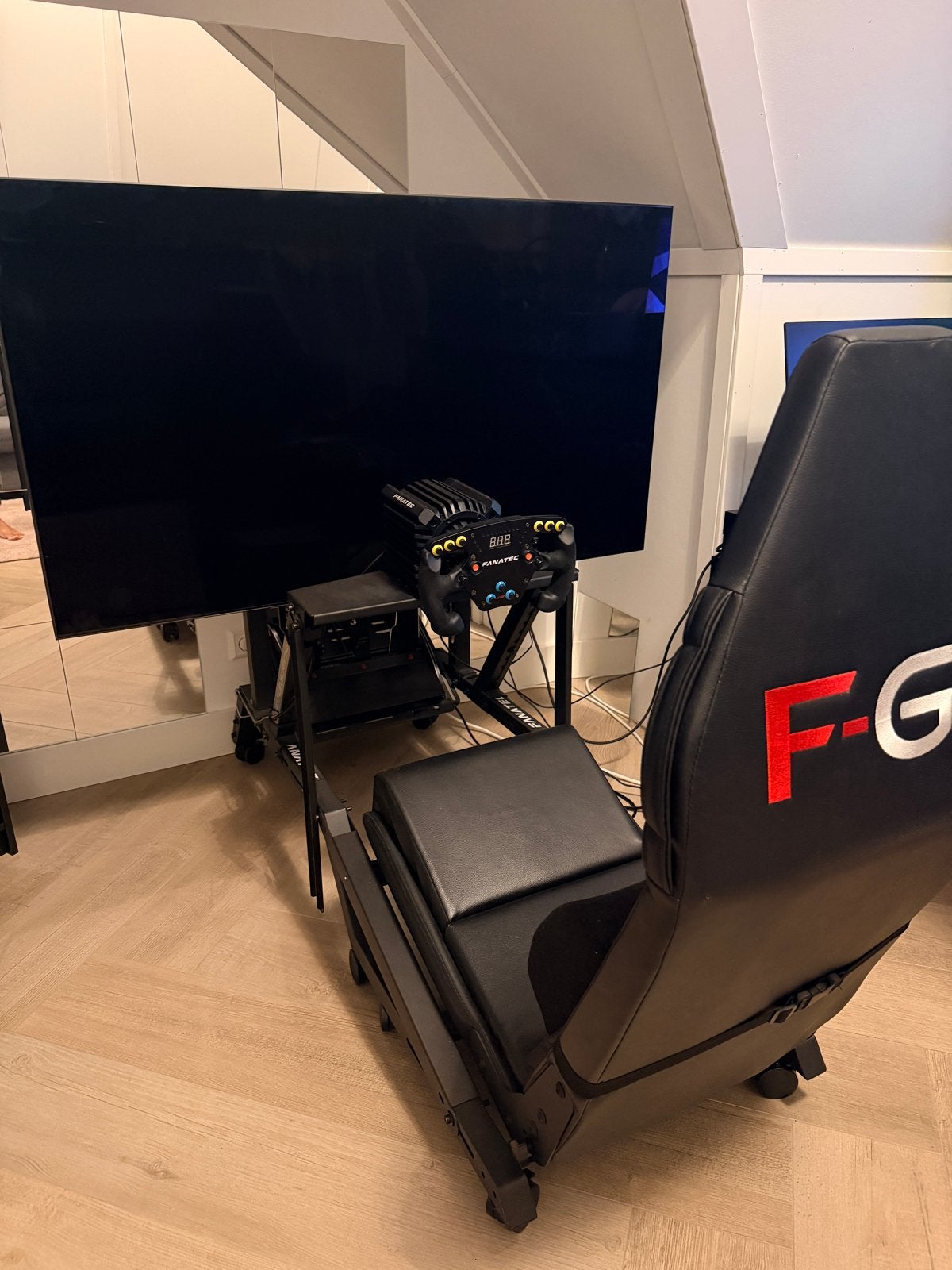 Complete Racing Simulator - Fanatec & Next Level Racing, Ophalen, Overige merken, Zo goed als nieuw