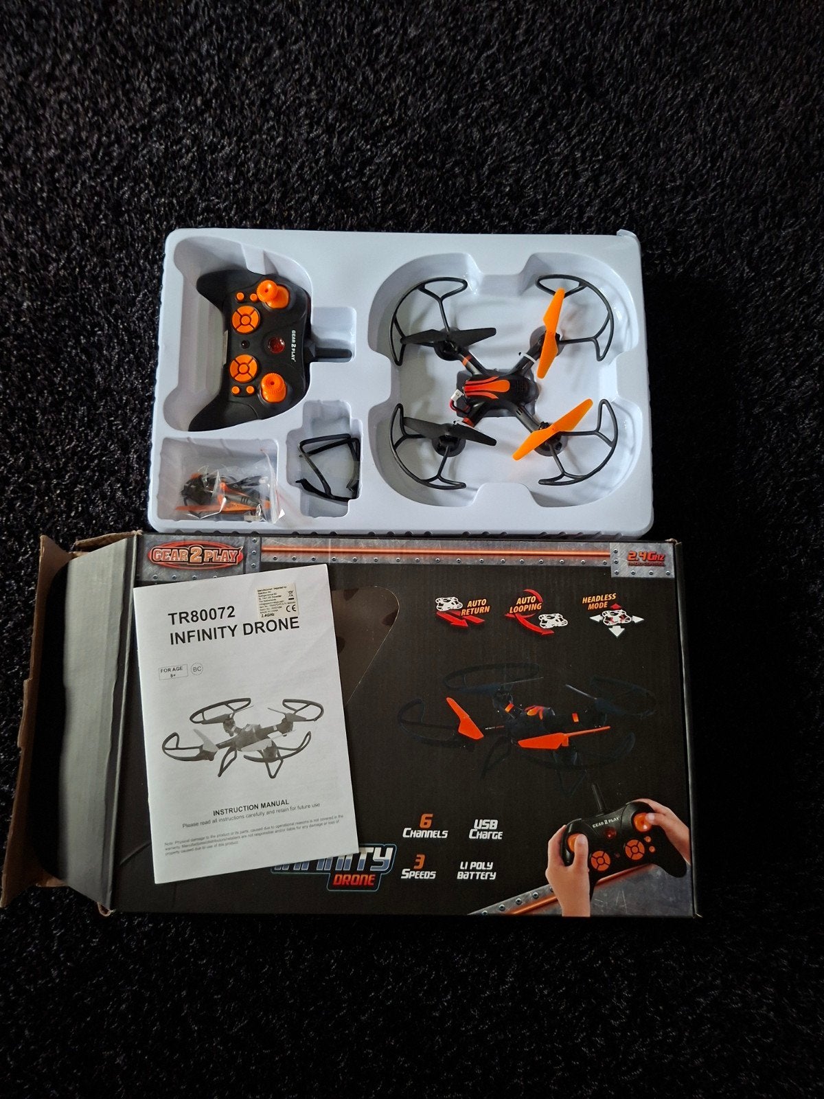 Infinity Drone TR80072 - Nieuw in doos, Headless mode, Overige merken, Nieuw, Minder dan 100 meter