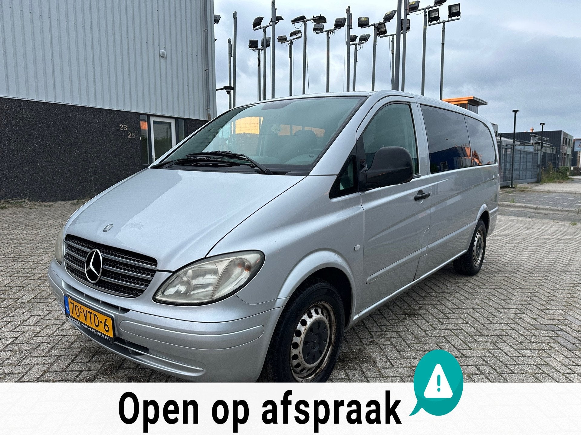 Mercedes-Benz Vito 115 CDI 320 Lang Dubbel Cabine Yountimer, Auto's, Achterwielaandrijving, Gebruikt, 4 cilinders, 150 pk