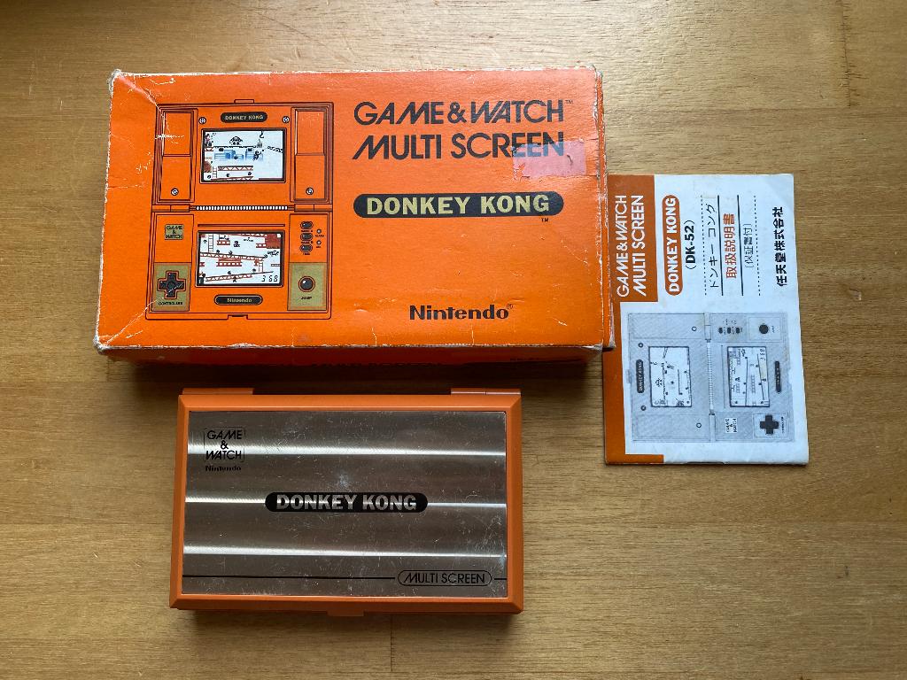 Game & watch donkey kong boxed, Gebruikt, 1 speler, Racen en Vliegen, Ophalen of Verzenden