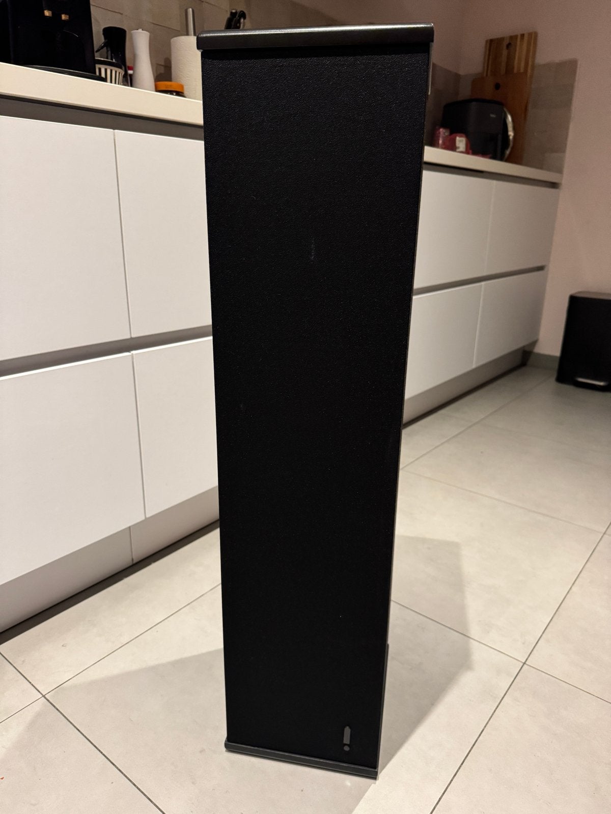 IMPULSE 34 transmission line luidsprekers - mat zwart, Ophalen, Zo goed als nieuw, Vloerstaande luidspreker, Overige merken