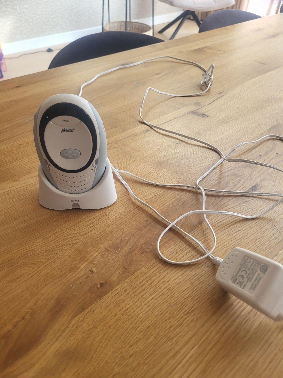 alecto babyfoon, Ophalen, Gebruikt