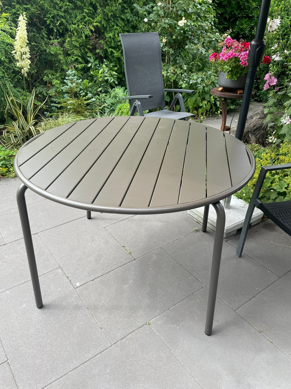 Tuintafel -Rond D110 -metaal- Vente Unique - Mirmande ZGAN, Eén persoon, Cadeaubon