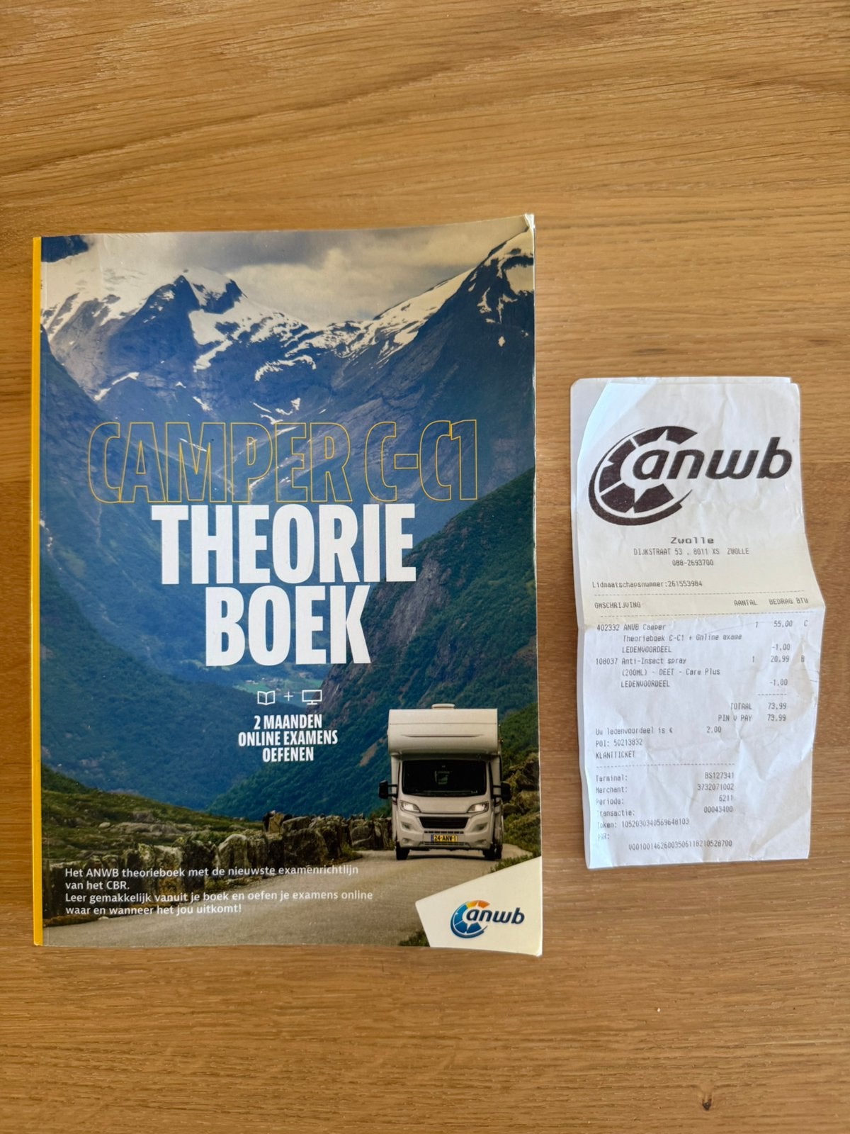 Theorie boek vrachtwagen C camper C1 RVM1-C/C1 ANWB actueel, Ophalen of Verzenden, Alpha, Zo goed als nieuw, Niet van toepassing
