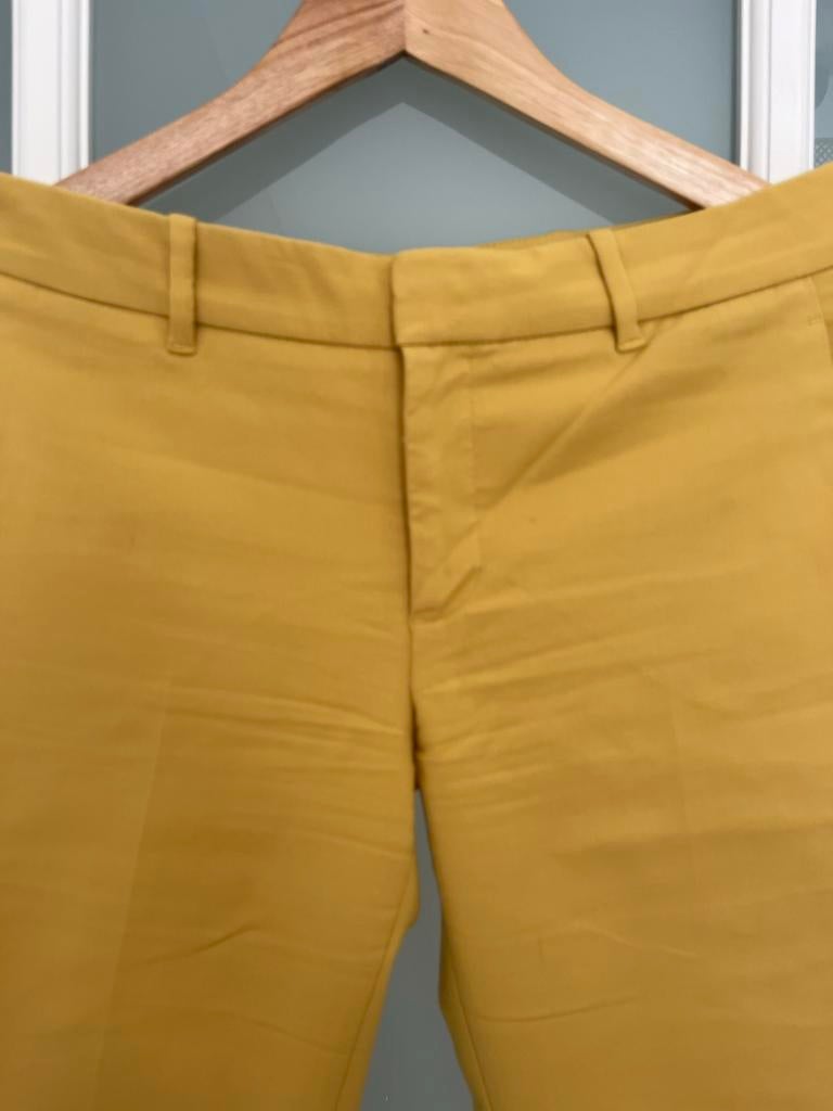 Zara Gele Driekwart Nette Zomerbroek Dames Maat M, Maat 38/40 (M), Geel, Ophalen of Verzenden, Driekwart