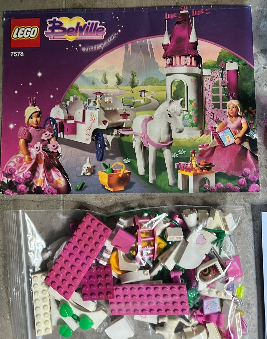 LEGO Belville fairytales, Ultimate princesses. Set 7578, Gebruikt, Overige thema's, Lego, Ophalen of Verzenden