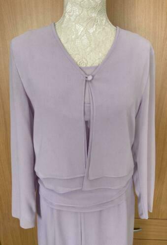 Joseph Ribkoff pantalon/jasje en top maat 36/38 [v], Kleding | Dames, Gelegenheidskleding, Overige typen, Paars, Nieuw, Ophalen of Verzenden