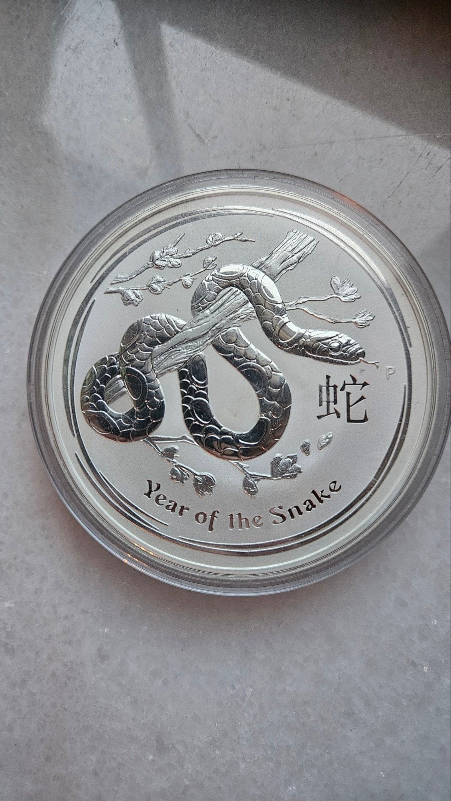 10 ounce 999 zilver year of the snake 2013, Ophalen of Verzenden, Zilver