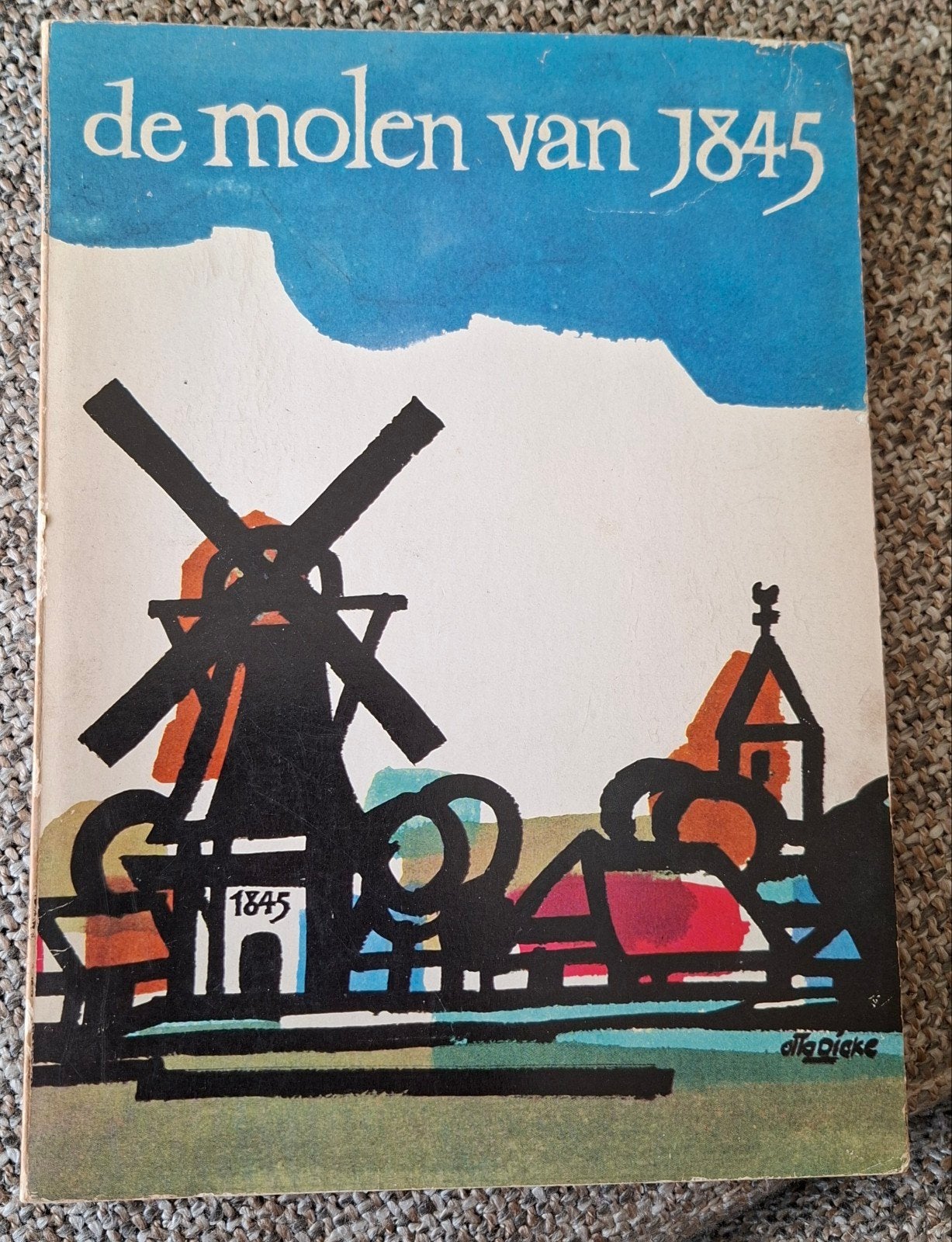 boek de molen van 1845 div verhaal/ill  reclame 1845 verzeke, Ophalen of Verzenden, Zo goed als nieuw, Overige typen