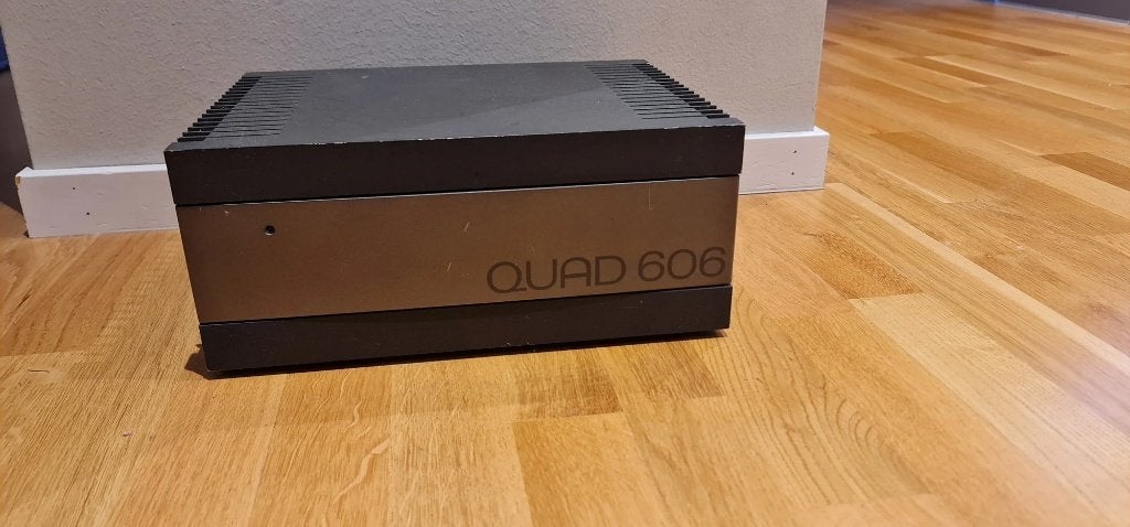 QUAD 606 Stereo Power Amplifier, Ophalen of Verzenden, Zo goed als nieuw, Overige merken, Losse componenten