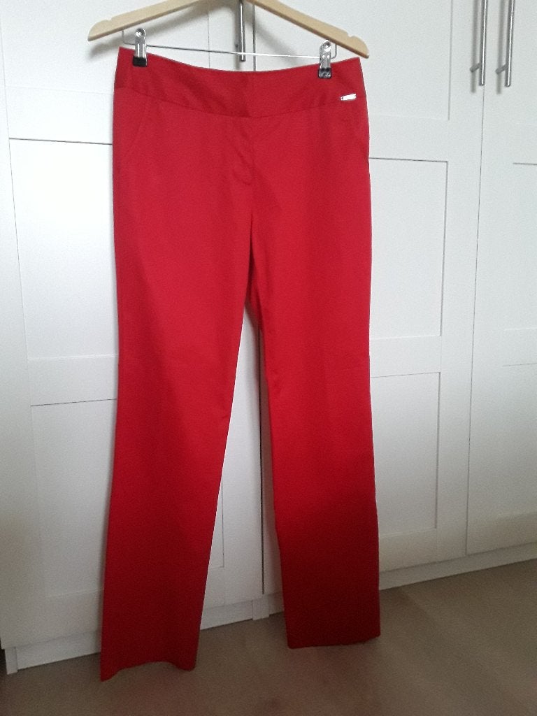 Rode broek van Pedro del Hierro, Kleding | Dames, Zo goed als nieuw, Pedro del Hierro, Lang, Rood