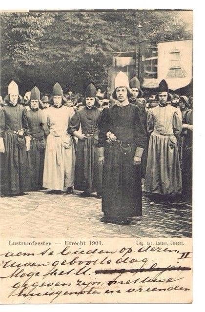 Utrecht Lustrumfeesten 1901 Maskerade USC, Verzenden, Voor 1920, Gelopen, Utrecht