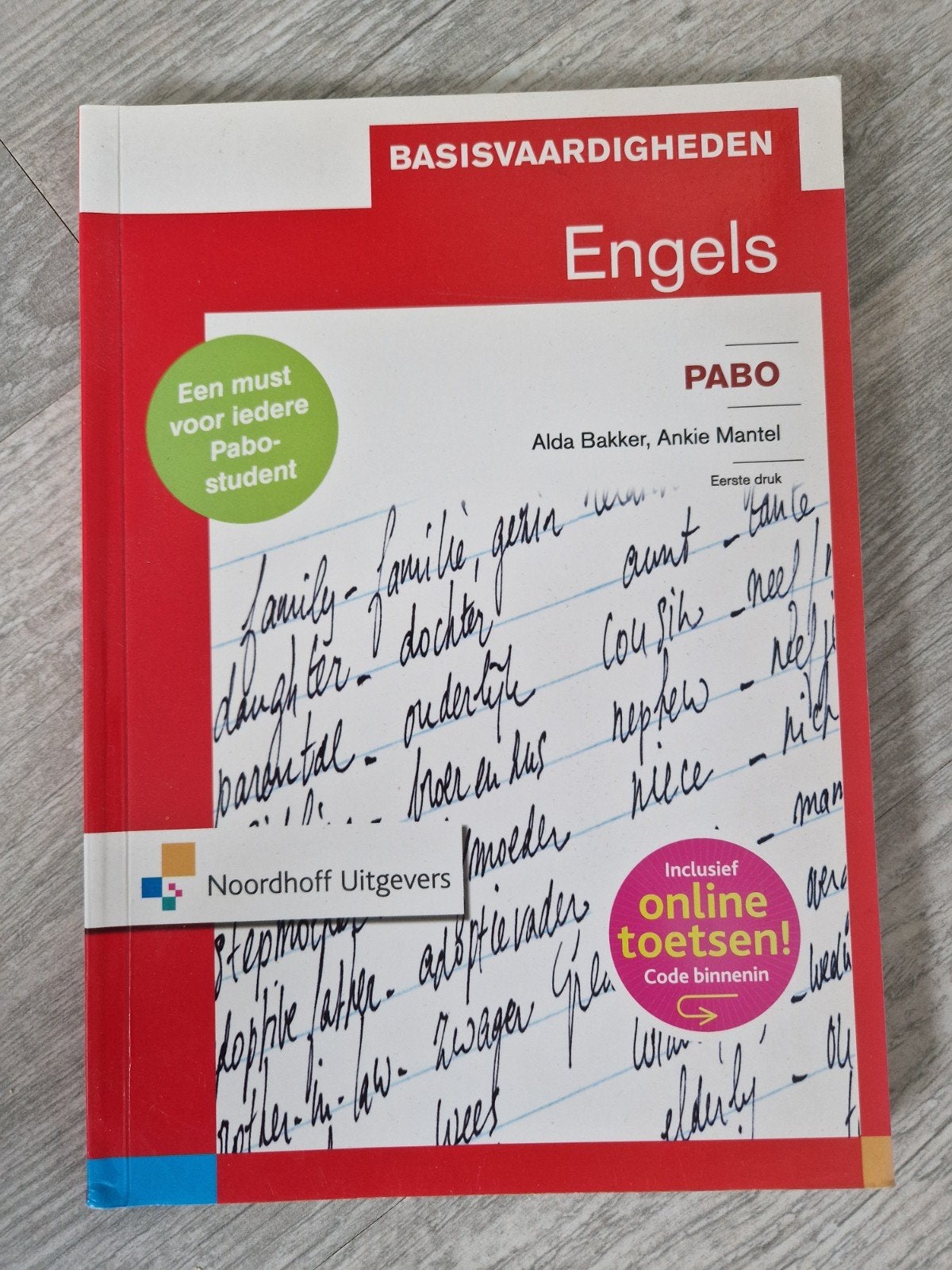 Basisvaardigheden Engels PABO - Noordhoff Uitgevers, Boeken, Studieboeken en Cursussen, Ophalen of Verzenden, Alpha, Zo goed als nieuw