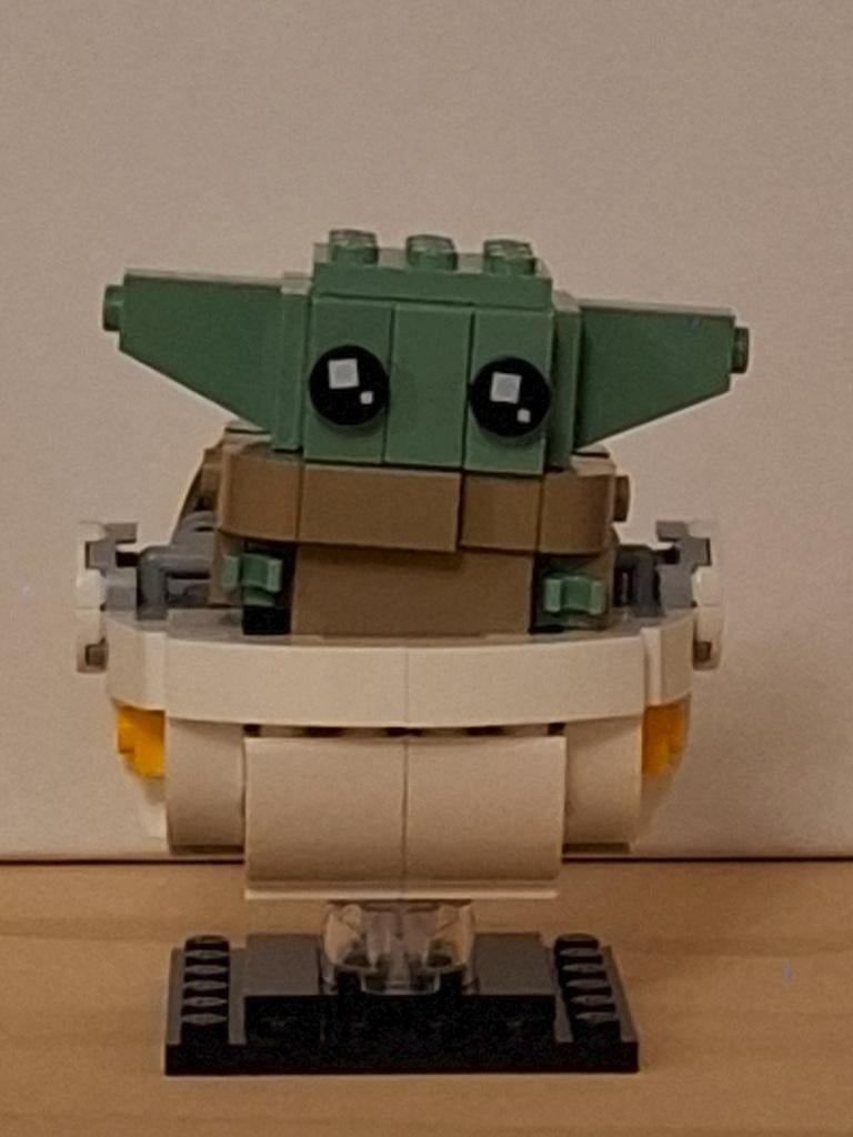 LEGO Brickheadz -- De Mandalorian en het Kind (75317), Compleet, BrickHeadz, Lego, Ophalen of Verzenden