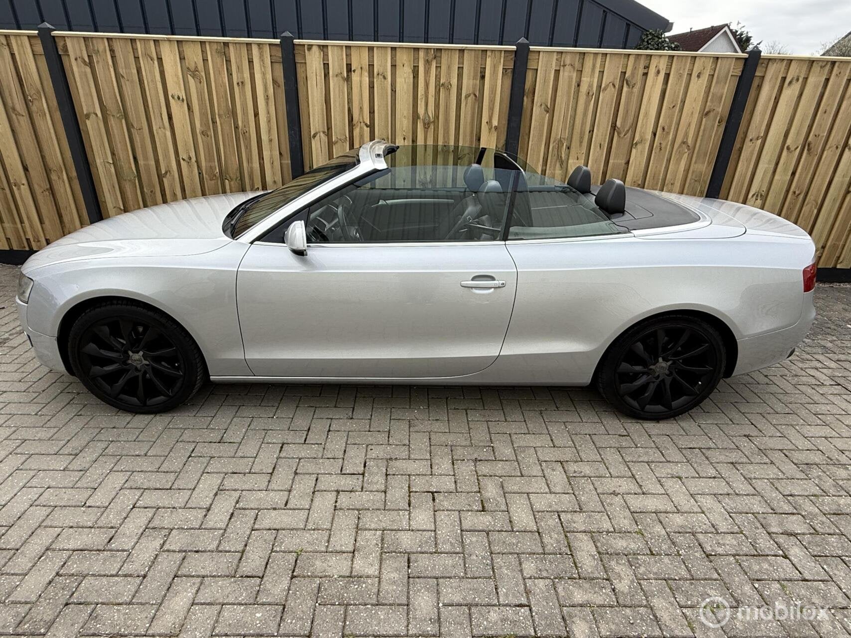 Audi A5 Cabriolet 2.0 TFSI Pro Line 2010 Grijs, Euro 5, Gebruikt, Zwart, 4 cilinders