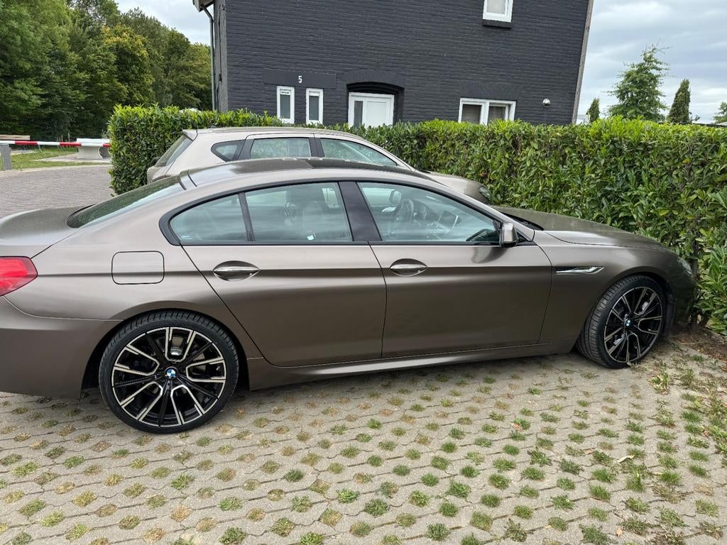 BMW 6-Serie Gran Coupé 650i Xdrive 450PK AUT 2013 Bruin, Auto's, Automaat, 6-Serie Gran Coupé, 8 cilinders, Bruin