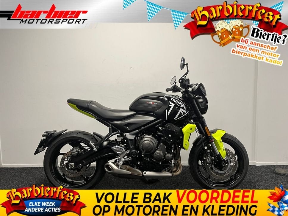 ⭐️⭐Triumph TRIDENT 660 (bj 2024) A2 motor⭐️⭐, Bedrijf, 740 cc, Onbekend, Minimaal motorrijbewijs A2