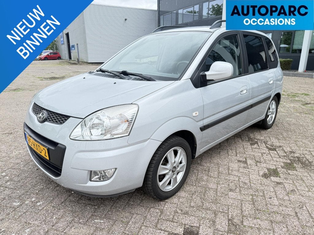 Hyundai Matrix 1.6i Style , AIRCO/CLIMA, NWE APK, HOOGZITTER, Auto's, Hyundai, Voorwielaandrijving, Matrix, Stof, Gebruikt