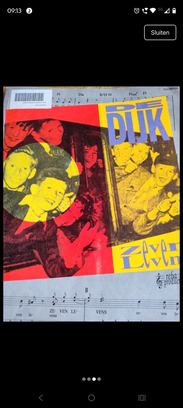 De Dijk Songboeken: Zeven Levens & Nooit Genoeg, Piano, Gebruikt, Ophalen of Verzenden, Artiest of Componist