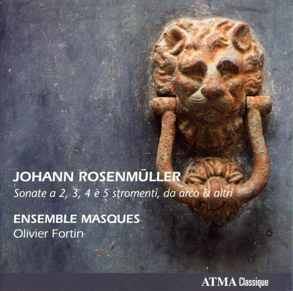 NIEUW Rosenmüller: Sonate / Ensemble Masques (Atma), Kamermuziek, Ophalen of Verzenden, Nieuw in verpakking, Barok